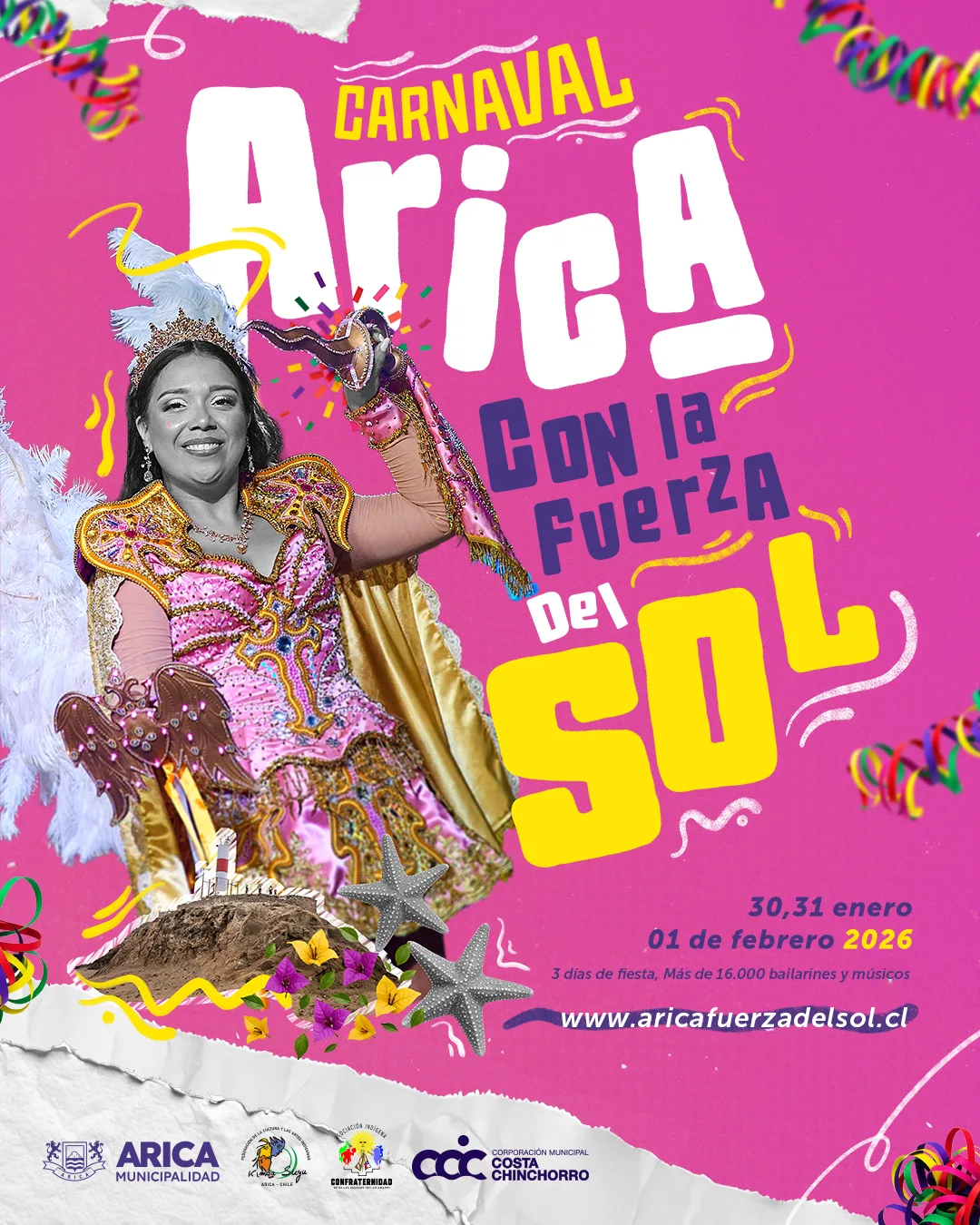 Afiche oficial Diablada Carnaval 2026