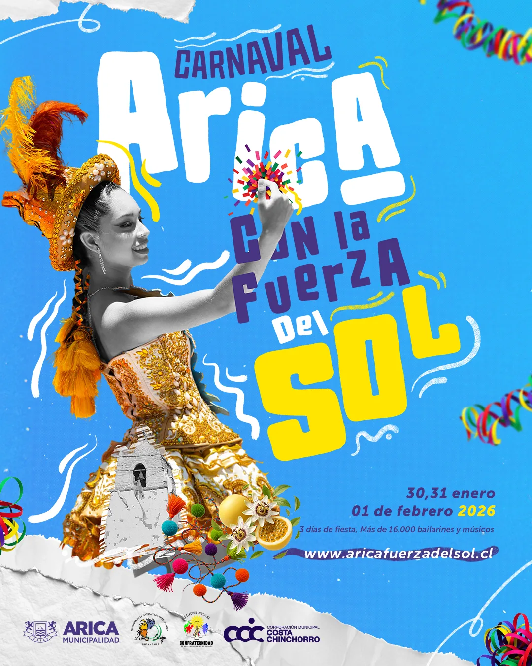 Afiche oficial Morenada Carnaval 2026