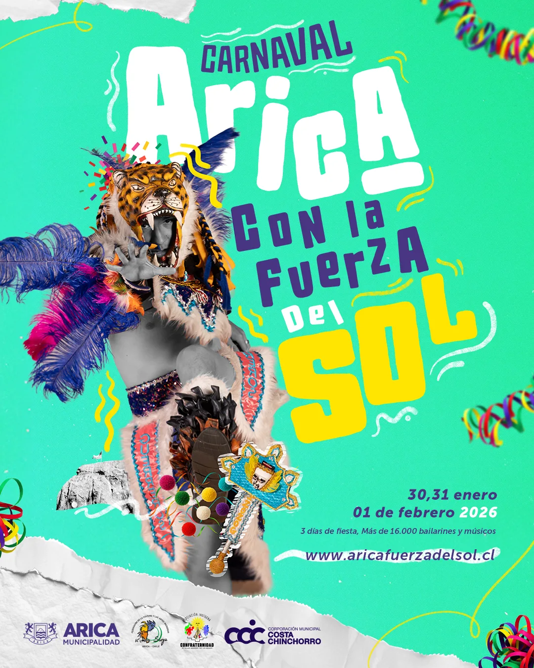 Afiche oficial Toba Carnaval 2026